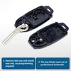 Keyecu Modified Flip Floding Remote Key Shell for S60 S70
