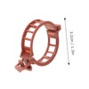 CAXUSD 1set Weatherproof Tomato Stem Support Clips Reusable Gardening Clips
