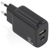 CARGADOR AISENS GAN 30W, 1XUSB-C PD3.0 QC4.0, 1XUSB-A QC3.0,
