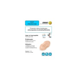 Sidas Foot Protector (x3) Black/ORANGE Einheitsgröße Beige - beige