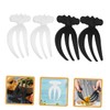 BIUDECO Pcs Salad Hands Forks Reusable Salad Claw Short Handle