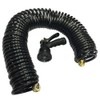Centurion 710 Non-Kink Coil Hose with 7-Pattern Sprayer (Black, 50