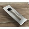 Flush Pull Barn Door Handle (2 Pack) 6" Silver |