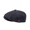ZRWASKA® Mens Peaky Blinders Cap 8 Panel Wool Flat Caps