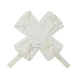 Konny Baby Carrier Flex AirMesh with Head Support- Adjustable, Easy to Wear Baby Wrap Sling, Perfect for Newborn Babies Essentials up to 44 lbs (M-4XL) - Cream