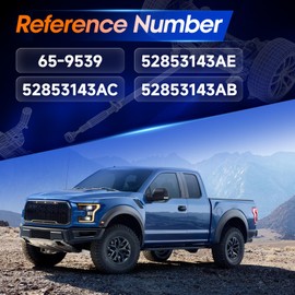 Amzdrive 65-9539 Front Drive Shaft Assembly Fit for Dodge Ram 2500, Ram 3500 2003-2009, Manual Transmission, Complete Prop Shaft Driveshaft OE 52853143AE, 52853143AB