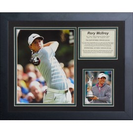 Legends Never Die "Rory McIlroy Framed Photo Collage, 11 x 14-Inch, (46976U)