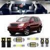 ENDPAGE 18-Pieces GX470 LED Interior Light Kit Package Compatible with