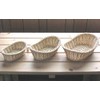 Nagao 01012020 Basket Washable Fruit Basket, Boat Shaped, Brown, 7.9