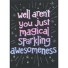 Avanti Press Magical Sparkling Awesomeness: Pink and Blue Letters A-Press