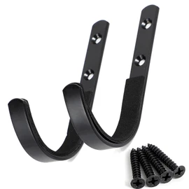 fogman Gun Stand Rifle Handgun Air Gun Wall Mount Gun Holder Display (Black)