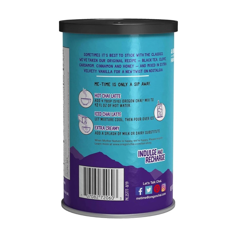 Oregon New Oregon Chai Original Dry Chai Latte Mix, 10