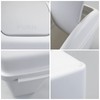 Eudokky 7 Liters Waste Bin, Swing Lid Trash Bin, Plastic