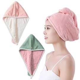 Dry Cap, Hair Dry Towel, Quick Drying, Hair Towel, Lightweight, Bath, Shower Cap, Quick Drying, Moisture Absorption, For Hair Drying, For Long Hair, Strong Absorbency, Fluffy, Texture, Extra Thick