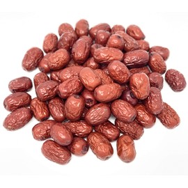 Greenlike Natural Dried JUJUBE RED DATES 12OZ 新疆特级贡枣 红枣 Improve sleep, Health Snack, Dried Fruit, Sweet and Chewy