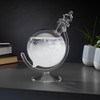 InGenious Globe Storm Glass Weather Forecast Nordic Style Ornamental Barometer