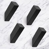 NINETREX Black Towel Hook SUS 304 Stainless Steel Modern Matte