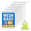 5PCs Small Mesh Bags Drawstring – Small Mesh Pool Backpack