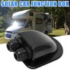 TSUGAMI Car Solar Cable Entry Gland, Waterproof Solar Double Panel
