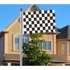 Checkered Flag,Big 3x5 FT Black and White Racing Flag,36x60 Inch