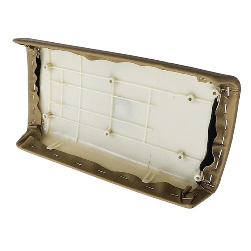 KACEPAR Auto Center Console Armrest Box Cover, Leather Armrest Lid,