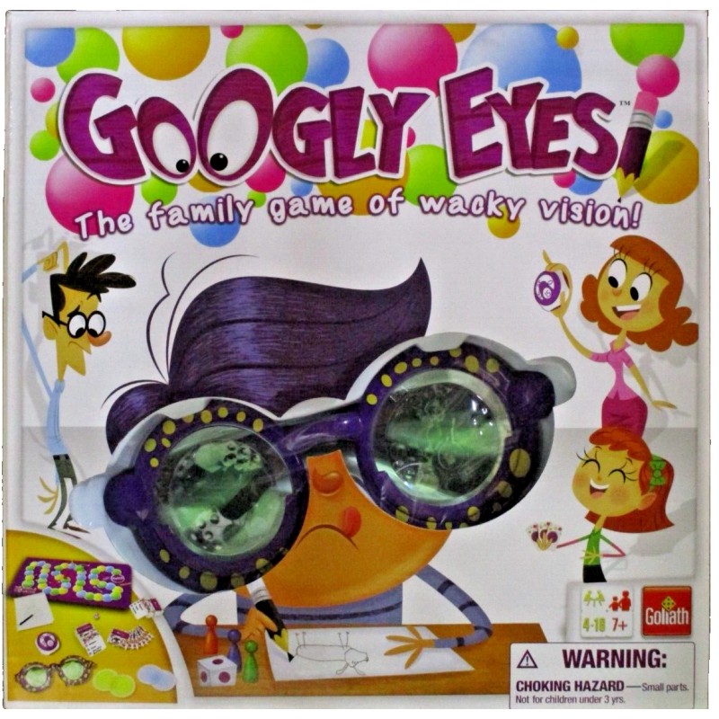 Goliath Googly Eyes Game — Family Drawing Game with Crazy,