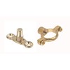 Visua Cast Brass Munsen Ring & Back Plate Pack of