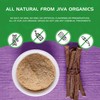Jiva Organic Licorice Root Powder 7 Ounce - Glycyrrhiza glabra