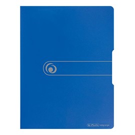 Herlitz A4 Display Book 20 Pockets Opak Blau