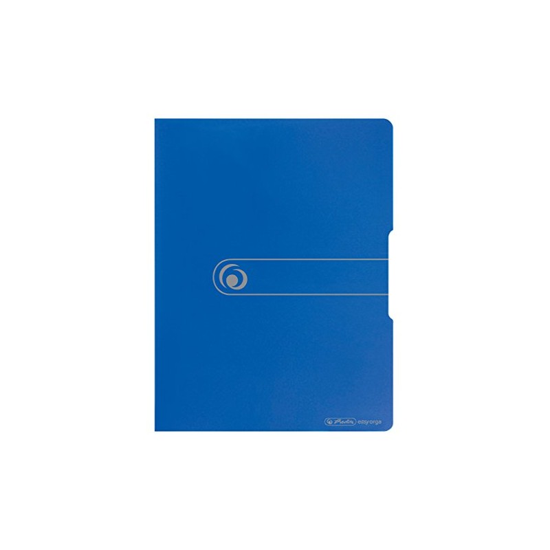 Herlitz A4 Display Book 20 Pockets Opak Blau