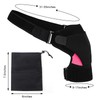 SPOKKI Shoulder Brace, Adjustable Shoulder Support, Neoprene Shoulder Support Bandage,