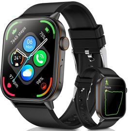 2025 Performance Strongest Model Smartwatch, Built-in GPS, 2.01 Inch Ultra Large Screen, Military Standard, Sports Watch, Compass, Bluetooth 5.3 Calls, Line/Gmail Notifications, 178 Motion Modes, 420