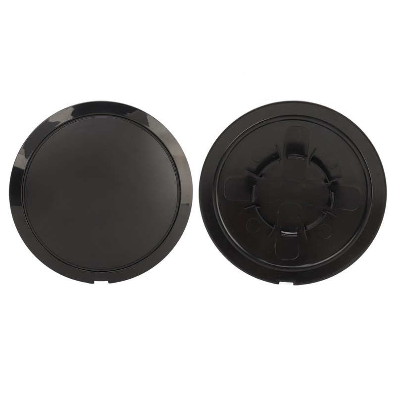 Wheel Hub Center Cap 51884863 Black Background White Font Replacement