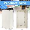 ADERTOS 2 x Plastic Housing IP65 Waterproof Junction Boxes Distribution