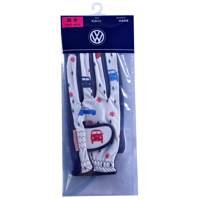 LEZAX VWGL-9055 Volkswagen Golf Glove Ambidextrous Ladies Navy M