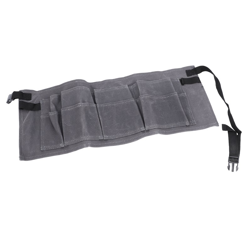 Tool Belt Pouch Grey Multifunctional Large Capacity Long Lasting Adjustable