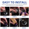 Dolly Wheel Lock Washer Replacement for Hard-to-Find Push-On Pushnuts, 5/8"