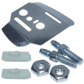 AUMEL Bar Side Plate Collar Screw Nut Bar Stud Mental Hexagon Kit for Stihl 044 046 MS440 MS441 MS460 MS650 MS660 Chainsaw 1128 664 1001,1138 664 2400