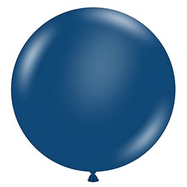 Tuf-Tex 36" Latex Balloons, Navy Blue