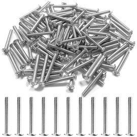 HAIKING Phillips Screws, 100 PCS Stainless Steel Countersunk Bolts Machine Screws for Furniture, Industry Fasteners (M4 * 30)
