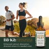 Vitamin D3 with K2 Liquid Drops, All Natural, Non-GMO, 1208iu