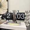 Retro Digital Flip Down Clock Battery Powered Flip Desk Clock