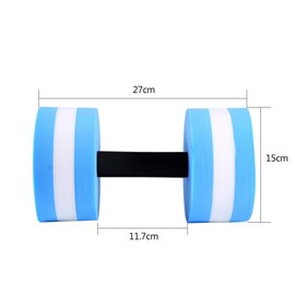 EVA Dumbbell Water Dumbbell Sports Water Gymnastics Dumbbells Fitness Barbells Exercise Handles for Water Gymnastics