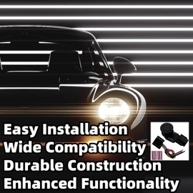 MEILICACY Front+Rear Parking Sensor Backup Parking Assist Sensor Connector Wiring Harness Plug Suitable for Toyota Tacoma Tundra Rav4 OEM:88341-0C010 89341-42010 89341-0R060 2014-2023 89341-0R020