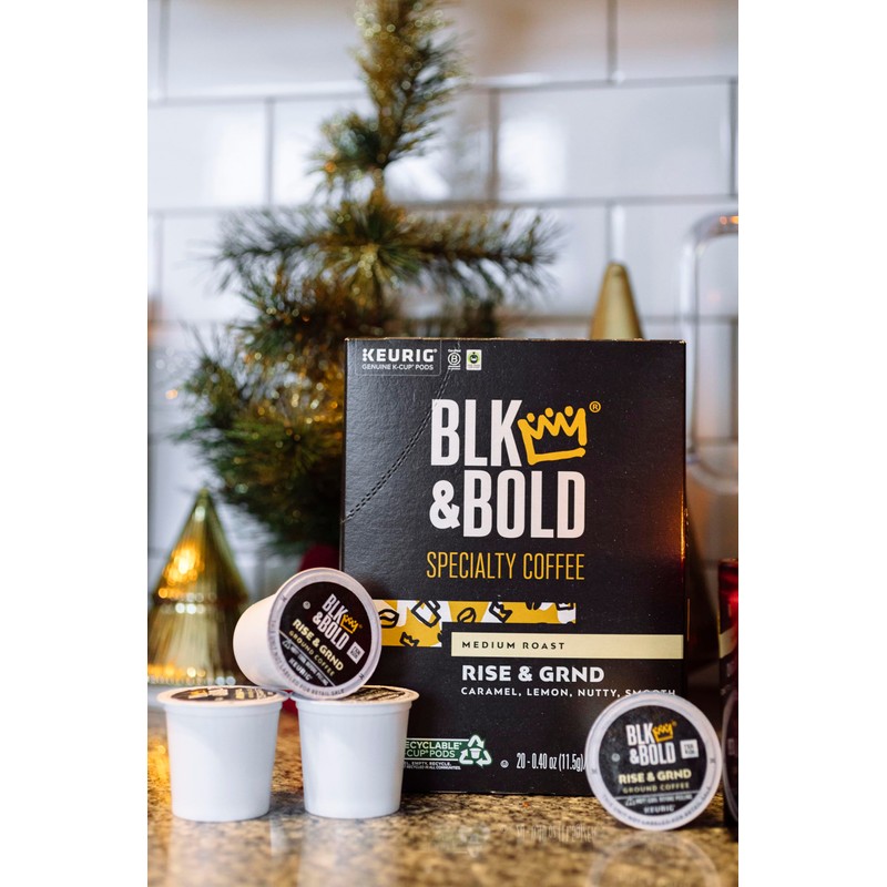 BLK & Bold Rise & GRND, Keurig Single Serve K-Cup