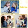 Hesygo Microscope for Kids Beginner Microscope with LED 100X 400X
