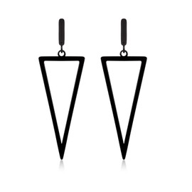 Long Dangle Earrings for Women, Geometric Triangle Drop Earrings, Hypoallergenic Stainless Steel Earrings, Trendy Statement Earrings Jewelry for Birthday Christmas