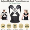Adjustable Shoulder Posture Brace, Back Straightener Posture, Used for Middle
