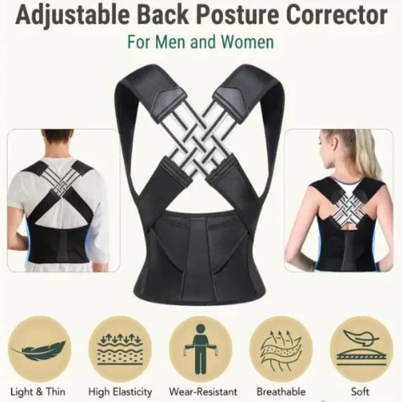Adjustable Shoulder Posture Brace, Back Straightener Posture, Used for Middle