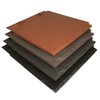 Brown Enviro Tile Slate Roof Lightweight Synthetic Plastic Roofing Conservatory